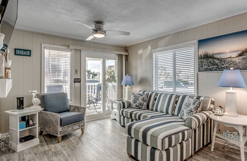 North Myrtle Beach Condo | Recently Remodeled First Floor Luxury Unit at Finestere Condos in Cherry Grove Beach
