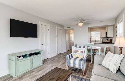 Fernandina Beach House | Recently Remodeled Duplex with Two Balconies to Enjoy the Beautiful Views!