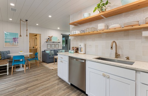 Folly Beach House | Recently updated bungalow w/pool & spa - dog friendly, short walk to beach
