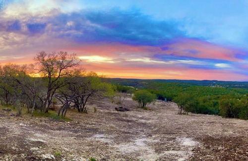 Camp Wood Cabin | Recharge your mind and soul in the secluded mountains of the Texas Hill Country.