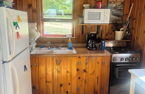 Shell Lake Cabin | Red Cabin Retreat on Island Lake - Perfect for Fishing & Wildlife Lovers