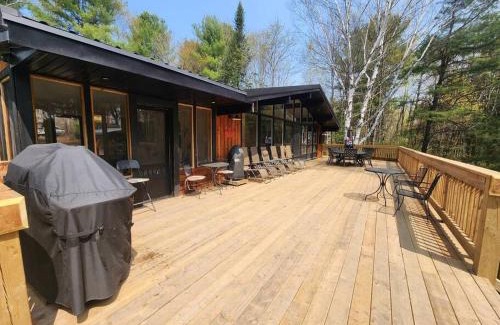 Minden Hills Ski Chalet | Red Cedar Chalet on Brady Lake