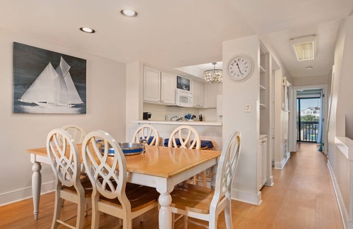 Nags Head Condo | Red Drum: Oceanfront townhome, ocean views from King en suite, community pool & tennis.