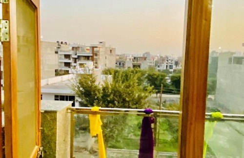Noida Villa | Red Velvet With Sunshine view