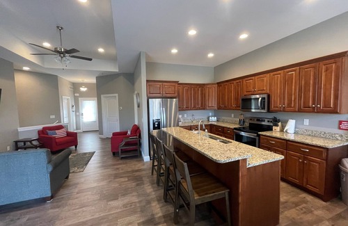 Osage Beach House | REDHEAD COVE! Lake View 2nd Tier 5 bedroom home on 21mm! Orange Home