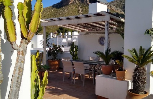 Puerto de Pollensa Apartment | REDUCED 3rd- 20th OctobernPENTHOUSE-HUGE PRIVATE ROOF TERRACE-JUST OFF PINE WALK