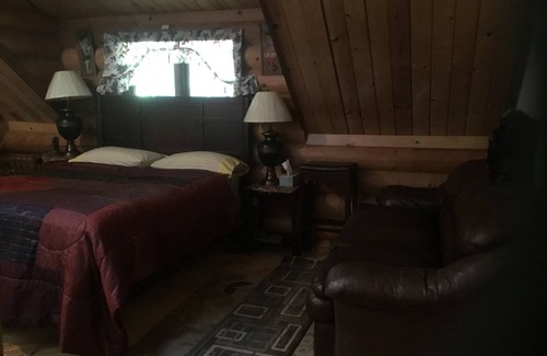 Crescent City House | Redwood Log Cabin
