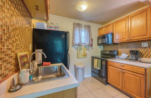 Ruidoso Apartment | Reed's Place Mid-town On River! - Optional HOT TUB