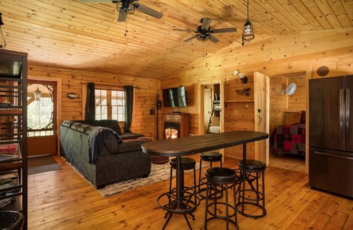 Baldwin Cabin | Reel Paradise, The Fishermen Cabin: Hot Tub & Fun!