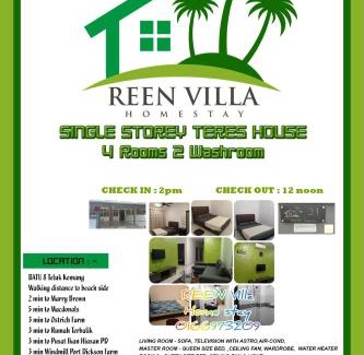 Si Rusa House | Reenvillahomestayportdickson