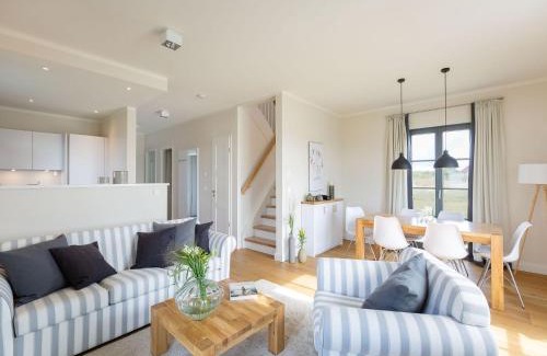 Kreptitz House | Reetland am Meer - Premium Reetdachvilla mit 3 Schlafzimmern, Sauna und Kamin E10