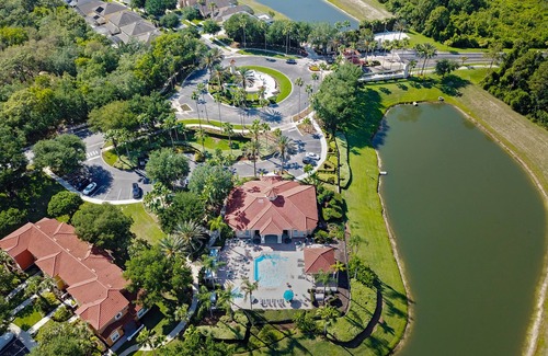 West Kissimmee House | Regal Manor in the Exclusive Emerald Island - South Facing Pool Lake View