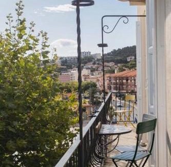 Banyuls-sur-Mer Apartment | Regina's Banyuls - Exklusiv lägenhet med havsvy