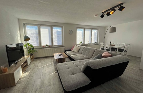 Pulsnitz Apartment | ‘Relax and feel good: Wohnperle Carre Charlott 5 in Pulsnitz!’