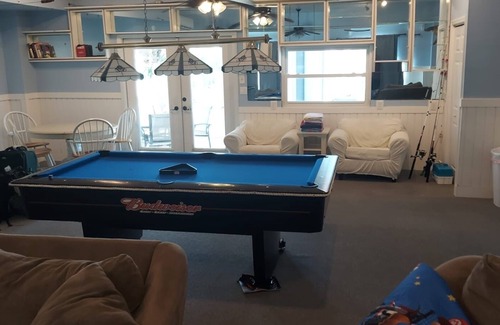 Spring Hill House | Relax and Play! Gulf FRONT, Private Pool, On-Site Pontoon Boat Rental