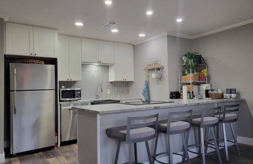 Granite Shoals Condo | Relax at Lake LBJ condo-balconey w Lake View/Sandy Beach/Great Swim area