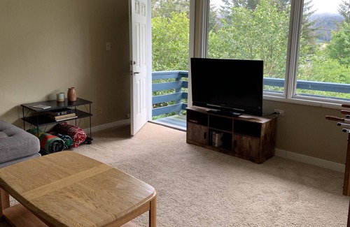 North Douglas Apartment | Relax at our cozy Alaskan retreat with spectacular views