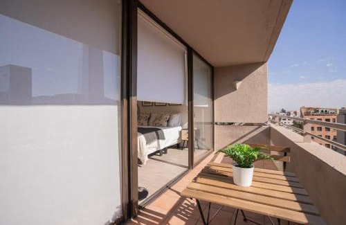 Santiago Apartment | Relax in Elegance near Costanera Center