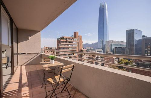 Santiago Apartment | Relax in Elegance near Costanera Center