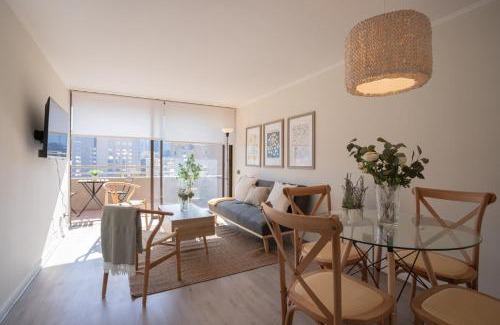 Santiago Apartment | Relax in Elegance near Costanera Center