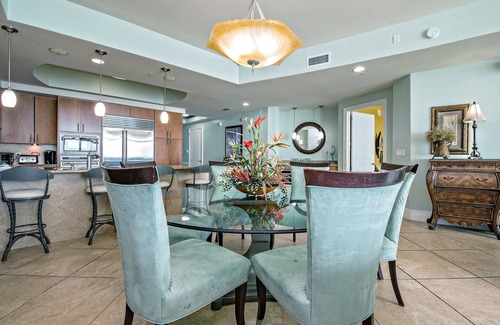 Orange Beach Condo | Relax in Style at Turquoise Place 908D Private Hot Tub. By Prickett Properties