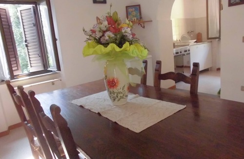 Bivio Lugnano Apartment | Relax in the pool, play foosball, barbecue, save money!