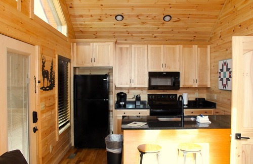 Pigeon Forge Cabin | Relax In Treetops 1b/1ba sleep 4 Private Deck, Gas Grill, Hot Tub, Cozy Comfy
