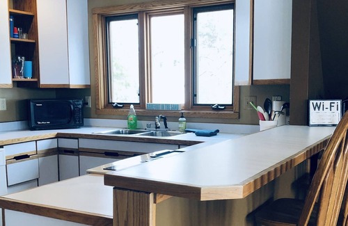Audubon Cabin | Relax, play, and entertain at this Little Cormorant Cabin.