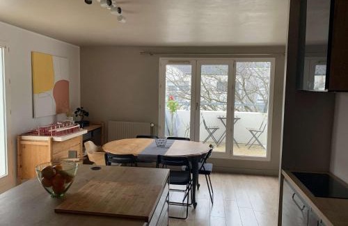 Ile Beaulieu Bed & Breakfast | Relaxant chambre à Île de Nantes