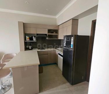 Gurugram Apartment | Relaxing 1BHK Retreat with Pool View