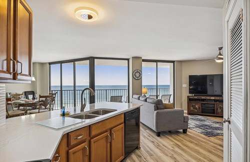 West Panama City Beach Condo | Relaxing Beach Retreat at Aquavista – with Pool, Hot Tub & FREE Beach Service!
