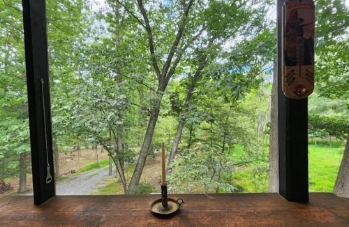 Berkeley Springs Cabin | Relaxing cabin in WV Mountain with a rustic charm and outdoor firepit