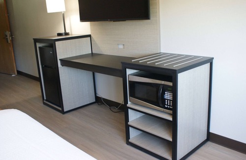 Van Buren Hotel | Relaxing Pet Friendly Room Perfect for a Relaxing Couple Getaway