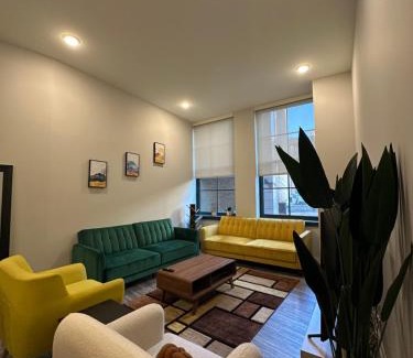 Gateway District Apartment | Relaxing Playhouse Square Apartment