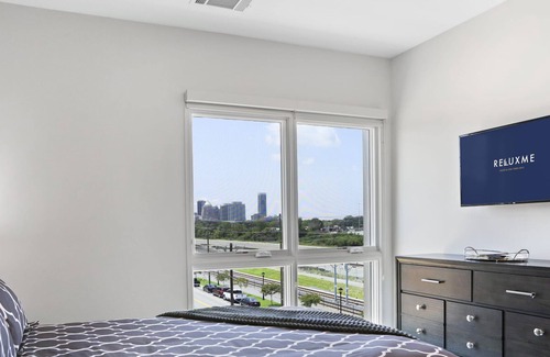 Optimist Park Apartment | Reluxme | 2BR Apt in NoDa, Queen Beds, City Views