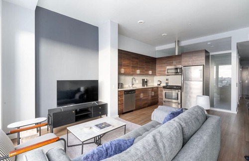 Civic Center Apartment | Remarkable Hayes Valley 1BR w/Pool, walk to Tech HQs, by Blueground