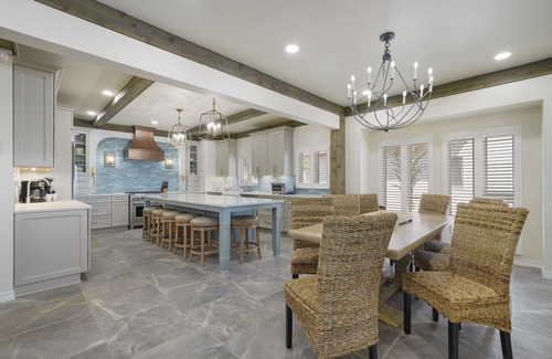 Dune Allen Beach House | Remodeled 5BR Beachfront Home w/new main floor deck, Private Beach, Communal Pool & Bunks
