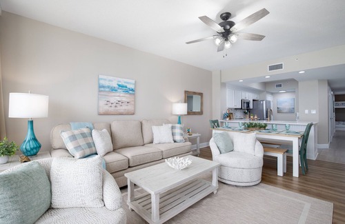 Fort Walton Beach Condo | Remodeled Beachfront 3 Bedroom 3 Bathroom + Hall Bunks with 2 Beach Setups.