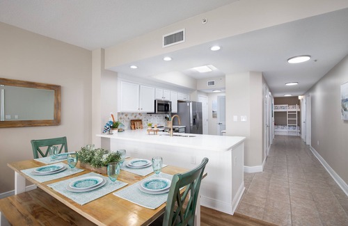 Fort Walton Beach Condo | Remodeled Beachfront 3 Bedroom 3 Bathroom + Hall Bunks with 2 Beach Setups.