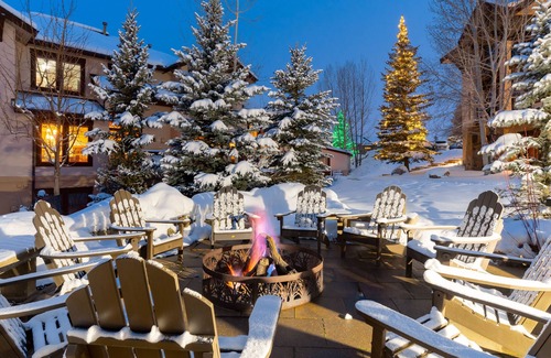 Steamboat Springs Condo | Remodeled condo with slope views, fireplace, pool, hot tubs, & gym