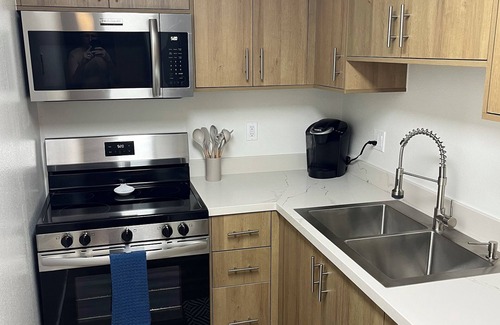 Chino Canyon Condo | Remodeled Condo in Palm Springs, just steps from the pool!