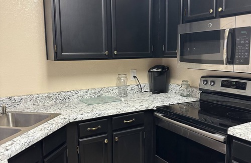 Dobson Woods Condo | Remodeled cozy condo ,close to the Park and airport 1 minute to Stores +