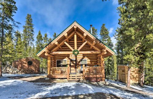Fairplay House | Remodeled Fairplay Log Cabin with Wood-Burning Sauna