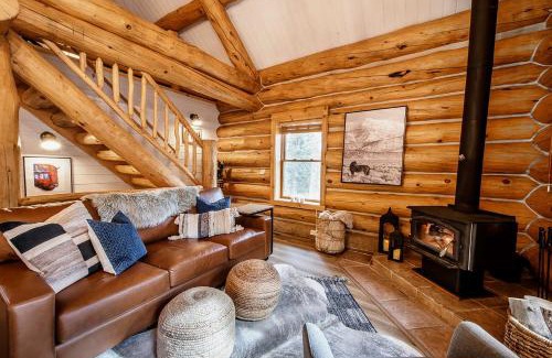 Fairplay House | Remodeled Fairplay Log Cabin with Wood-Burning Sauna