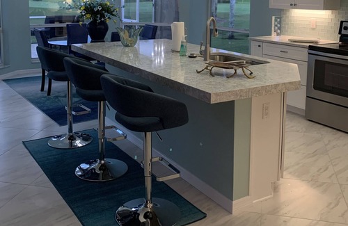 Bonita Springs House | Remodeled Gated Estate Golf Course Home with Private Pool & Country Club