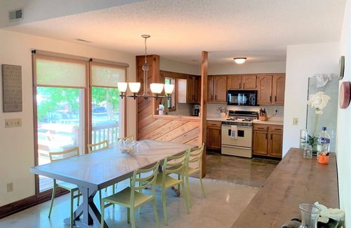 Gravois Mills House | Remodeled Ozarks Lakefront-Lilly pad, kayaks, Private dock slip & boat ramp.