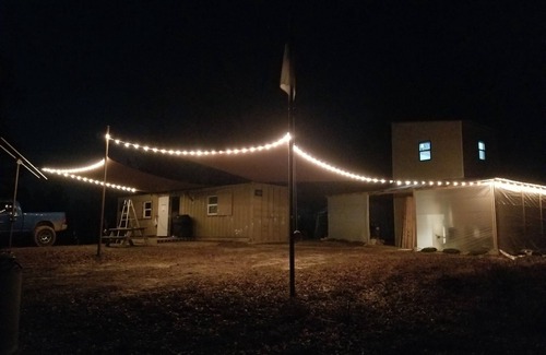 Linden Cabin | Remote 64 acre forest with fishing pond, cabin, barn, greenhouse,
