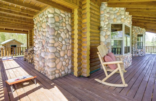 Cedar City Cabin | Remote Cedar City Cabin w/Deck, Views, Fireplaces
