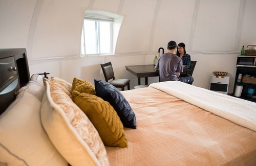 Knik River House | Remote Glacier Dome with Helicopter Ride