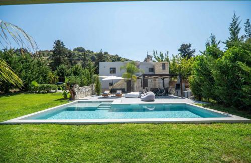 Vryses House | Renaissance Modern Stone House at Vryses - Private pool